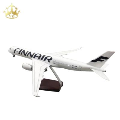 China China Led Aircraft Model Plane Air Asia Aircraft Airbus A350 1/142 Finnish Airlines for sale