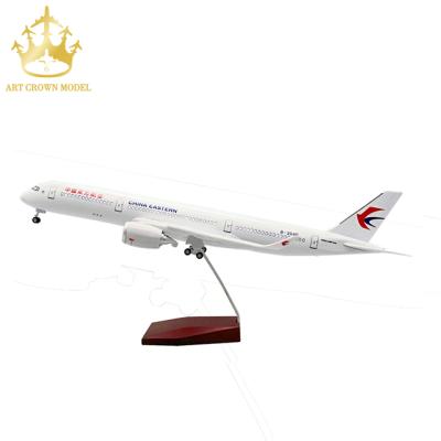 China 1:142 Eastern China Airbus A350 China with Wheels and Lights, Aircraft Layout Arcraft Model LED Sound Control Simulation for sale