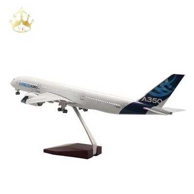 China China Scale Model Resin Airplane Airbus A350 Flat Prototype 1/142 for sale