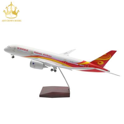 China China Resin Model Scaleboeing 787 Hainan Airlines Flat Flatbed Model Boeing 1/130 for sale