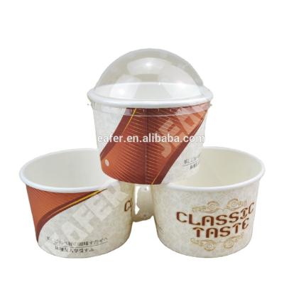 China 12 Ounce Disposable Ice Cream Cup Disposable Frozen Yogurt and Good Prices for sale