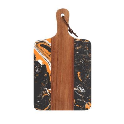 China Viable Wholesale Accessories Natural Marble Acacia Kitchen Factory Wooden Chopping Cutting Board for sale