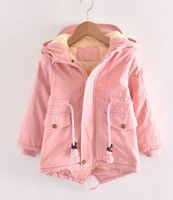 China New Regular OEM&ODM Children's Fashion Clothes Kids Coat Pink OEM Winter Children Coat Girls Winter Coat for sale