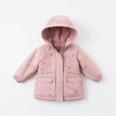 China Viable High Quality Kids Coat For Winter Baby Where Fashion Outwear With Embroidered for sale