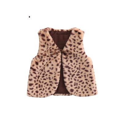 China 2022 Baby Toddler Girls Faux Furvests Unisex Infants Sleeveless Vest Breathable for sale