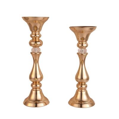 China European New Style Traditional Belly Vase Hotel Decoration Candlestick Wedding Flower Mining Path Advance for sale