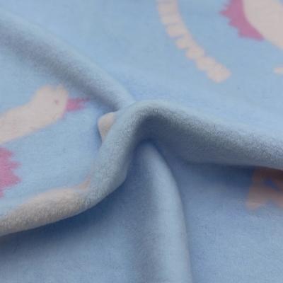 China Factory price anti-static side printing spandex velor fleece fabric for sweater for sale