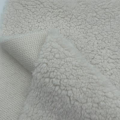 China 100% Polyester Anti Pill China Sale Recycled Sherpa Fleece Fabric Online For Clothes for sale