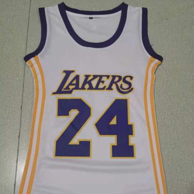 China Breathable Fashion Basketball Tank Top Dress Women Slim Sports Basketball Wear Uniform Tank Top for sale