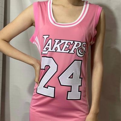 China Breathable Women Basketball Tank Tops Fashion Sleeve Womens Basketball Clothes Tank Top Shirt for sale