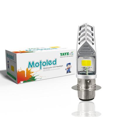 China DC8V-80V BA20D Headlight Bulb 1000lm COB Ba20d Led Motorcycle Headlight Bulb for sale