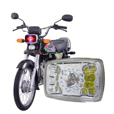 China IP67 18LED Motorcycle LED Headlight For Classic CD70 CG125 Motorcycle Headlamp for sale