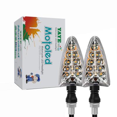 China Universal ABC PC Motorcycle LED Luzes de sinal de virada por YAYE Light System DC12V Voltagem à venda