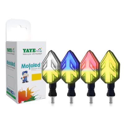 China Indicadores de motocicleta eléctrica YYZXD-138 en blanco amarillo azul rojo en venta