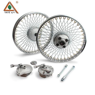 Chine Nouvelle jante de roue de moto en alliage d'aluminium de 18 pouces CG125 72 trous à vendre