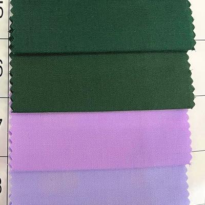 China Polyester 10% Antistatic Cotton Solid Color 90% TC Pocketing Fabric For Shirt School Uniform for sale