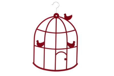 China Bird Cage Space Saving Clothes Hangers For Stocking / Turban / Burka / Tie for sale