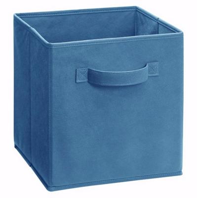 Chine poubelle de stockage pliable de cube en tissu de boîte de rangement de cube en Non-woven de 30*30*30cm à vendre