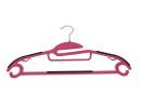 China 41cm Non - Slip No Velvet Suit Hangers Saving Closet Space ABS Material for sale