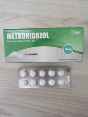 China Metronidazole Tablets 250MG 500M Antibiotic BP / USP Medicines for sale