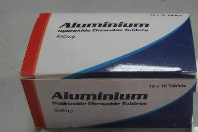 China Aluminium Hydroxide Tablets 300MG 500MG for sale