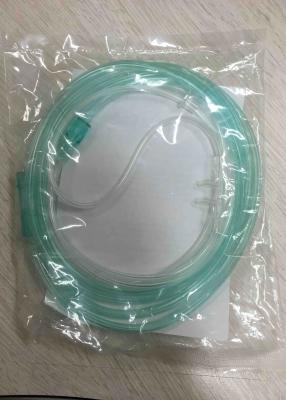 China 2.0M Disposable Medical Products PVC Nasal Oxygen Cannula FDA / CE / ISO Approved for sale