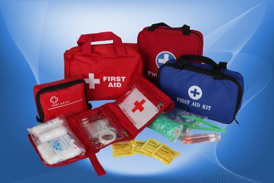 China Outdoor Emergency First Aid Kit CE & FDA OEM Medical Textile Products for sale