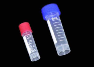 China Lab Consumables / PE Disposable Cryovial Tube 0.5ML 1.5ML 1.8ML 4ML 5ML 10ML for sale