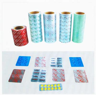 China Cold Formed  Aluminum Alu - Alu Foil Medical Blister Packaging For Tablet , Capsule for sale