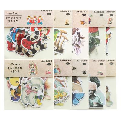 China 10design 40pcs/1lot Kawaii Sticker Stationery Stickers Alice Rabbit Diary Decorative Mobile Stickers DIY Scrapbooking Craft Stickers for sale