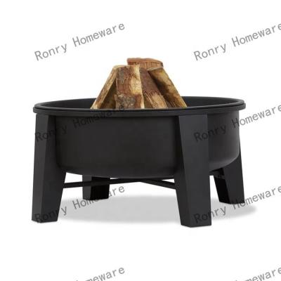 China Stocked Camping grill stove Outdoor bonfire party firewood pit Collapsible portable charcoal stove for heating round brazier for sale