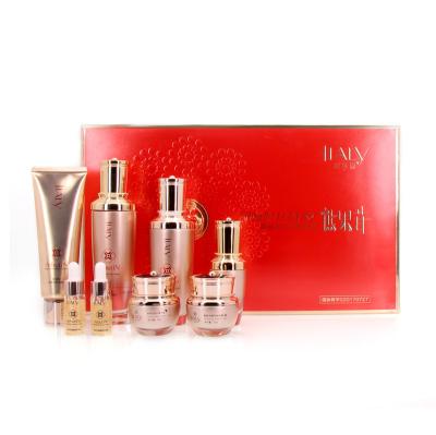 China Hot Selling Anti Aging Beauty Skin Care Whitening Gift Box Set For Face for sale