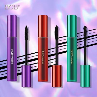 China Custom BOB Waterproof Volumizing 4D Fiber Eyelash Extension Silk Mascara Wholesale Private Label Moisturizer Mascara for sale