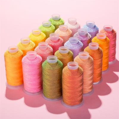 China Wristband Anti-UV wholesale manufacturing knitting crafts ties magic color braided rope to tie metal wire for sale