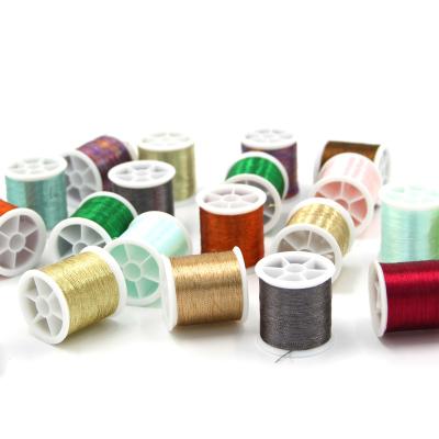 China Small 50m Small Gold DIY Anti-UV Pure Metallic Thread Ms. Type Yarn for sale