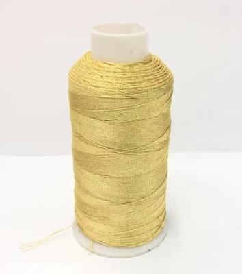 China Gold Anti-UV high quality pure lurex metallic yarn for sale