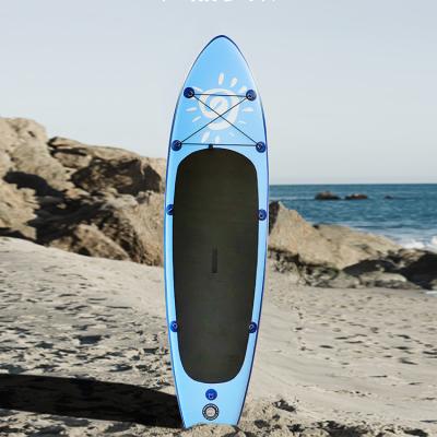 China Newest Stand Men SUP Inflatable Paddle Board Surfboard Inflatable Surfboard Longboard In Sea for sale