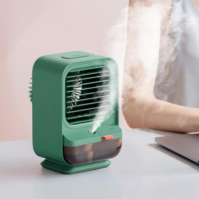 China Sibeauty Wholesale Desktop Air Cooling Fan Usb Air Cooler Portable Cooling Humidification Fan Coolers for sale