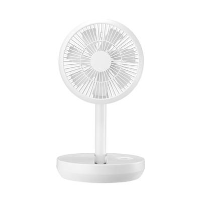 China 14.2 Inch Mini Fans Battery Operated Powered Portable Air Circulation Fan Desktop and Tabletop Air Cooling Fan Adjustable Size for sale