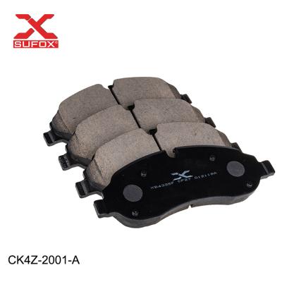 China Durable brake pad for Ford Lincoln F2GZ-2001-C CK4Z-2001-A factory direct sale price China focus for sale