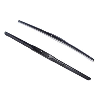 China Factory Wholesale ABS Wiper Blades Silicone Hybrid Windshield Wipers and Rubber 14 - 26 Inch Universal U Hook Car Wipers for sale