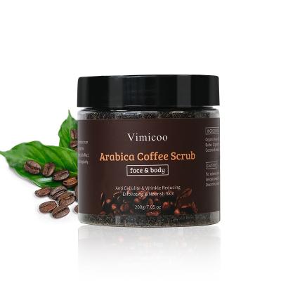 China Herbal Exfoliator Private Label Beauty Vegan Face Skin Care Organic Body Scrub Coffee Sugar Scrub Deep Cleansing Whitening Exfoliating Body for sale