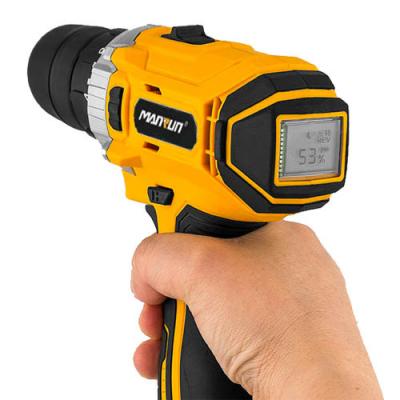 China Construction MANRUN 12V Cordless Drill Household Cordless Impact Drill Machine for sale