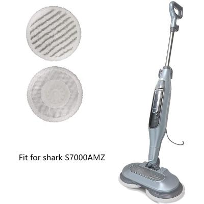 China New Viable Factory Electric Cleaning Jet Scrub Soft Microfiber Mop Head Compatible With Shark Mop S7001 for sale