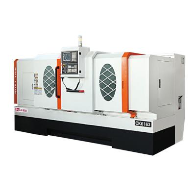 China Machinery Repair Shops CK6163 CNC Turning Lathe With Big Headstock Center And Gear Box Shaft for sale