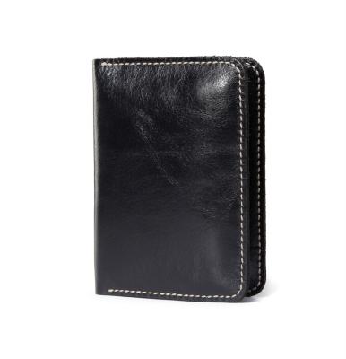 China Best Price Bi-Fold Multi-Card Slot Solid Color Passport Holder Travel Eco-Friendly Card Holder for sale