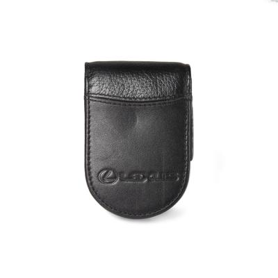 China Wholesale Eco-friendly Leather Zipper Wallet Customized Multifunctional Car Key Chain Bag for sale