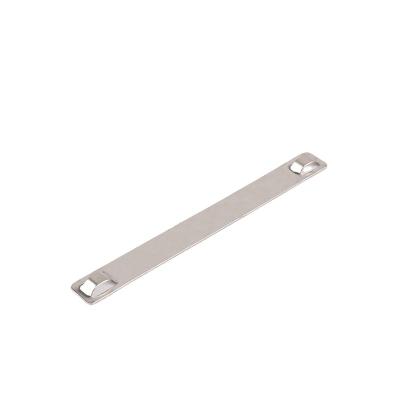 China Steel 316 Stainless Steel Cable Marker Plate , SS316 Cable Tags 9.5x89 for sale