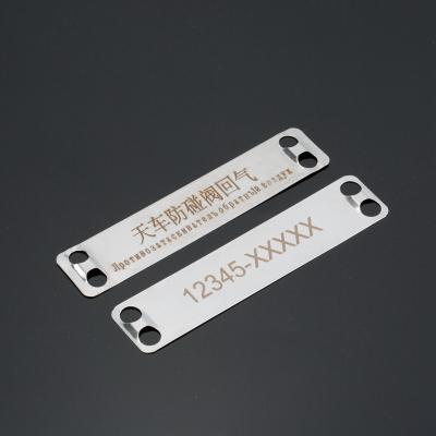 China 316 ID Stainless Steel Carriers Tape Cable Marker for sale