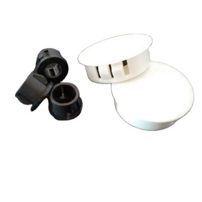 China Industrial Equipment Small Hole Plug Thread Screw Hole Plug Plastic Black White Drain Plug for sale